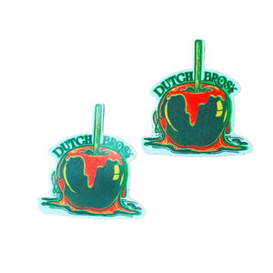 Dutch Bros September Spooky Caramel Apple Set of 2  NEW 2024